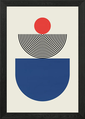 Simplicity J Gerahmtes Wandbild Poster Leinwanddruck Bild
