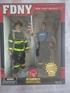 FDNY 9/11 Tribute Limited Edition 1/6 Scale Action Figures 🔥 New