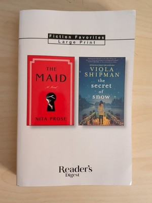 Reader's Digest Condensed Large Print Books Paperback Volume 243 2 n One