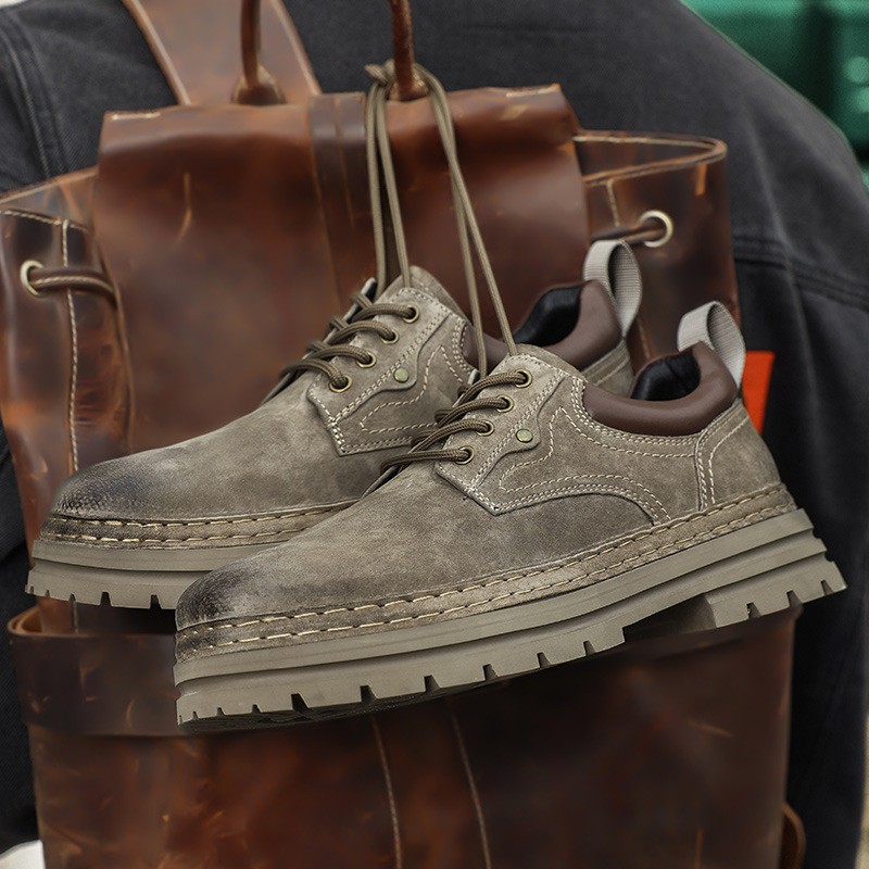 SAOLA Scarpe uomo business formali casual inglesi retrò comode stringate eleganti Oxford