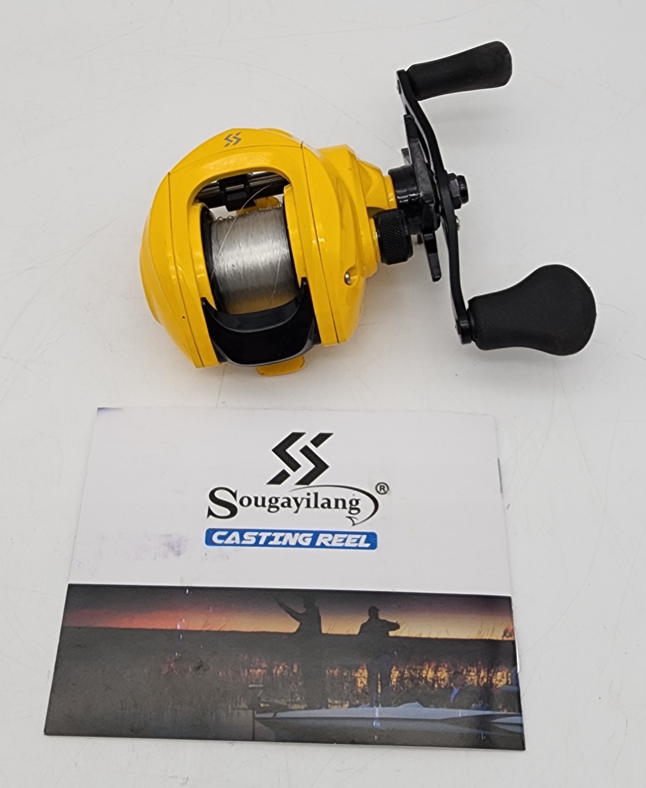 SOUGAYILANG FISHING REEL 7.1:1 SPD RATIO 17+1BB MAGNETIC BRAKE SYSTEM DRAG 8KG