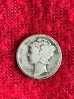 Vintage 1919-S Mercury 90% Silver Dime 01