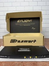 Open Box TESmart USB 3.0 HDMI KVM Switch 2 Monitors 2 Computer 4K60Hz HKS202-P23