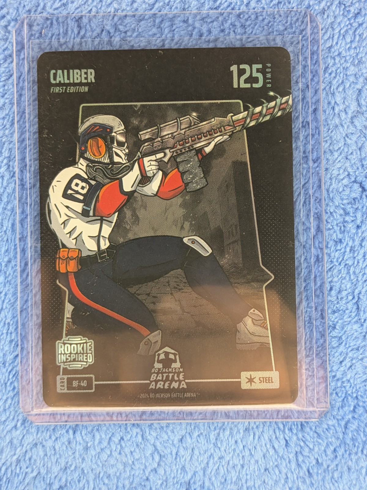 2024 Bo Jackson Battle Arena Caleb Williams Caliber BATTLEFOIL Steel 1st Edition