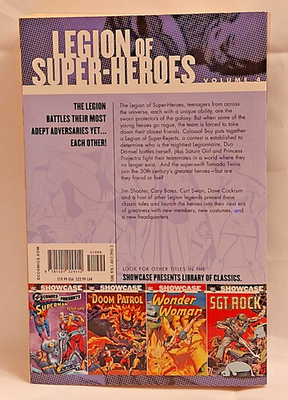 DC Showcase Presents: Legion of Super-Heroes Volume 1, 2, 3, 4 and