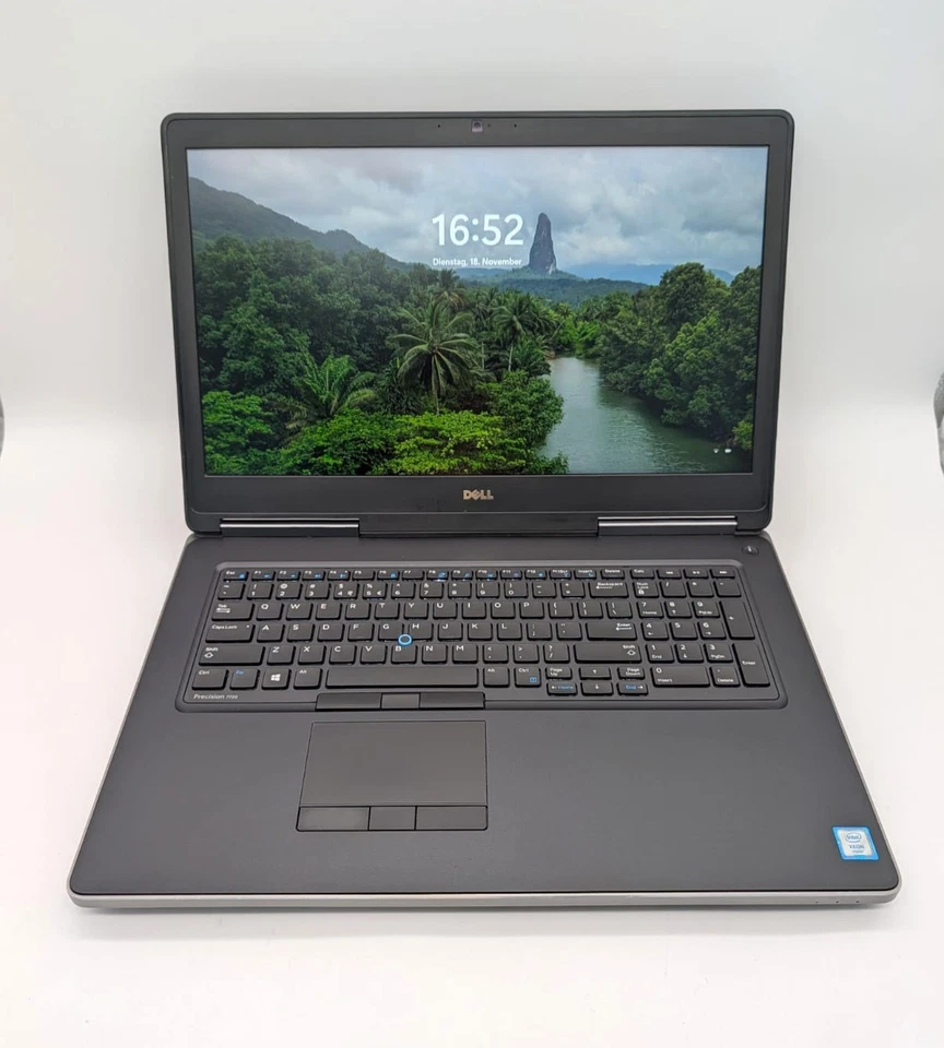 Portátil Dell Precision 7720 17,3" 256GB SSD NVIDIA P3000 E3-1535M v6 16GB RA - Imagen 3 de 4