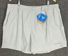 Columbia PFG Backcast III Water Shorts Men s XXL Gray Omni-Shade UPF 50 Mesh