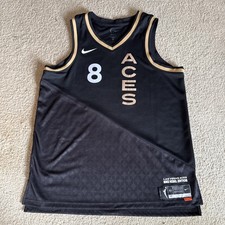 Las Vegas Aces WNBA Nike Dri Fit Liz Cambage #8 Rebel Jersey Sz 52