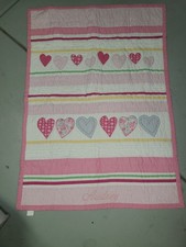 Pottery Barn Kids "Hearts - Audrey" Crib Quilt