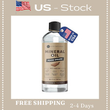 Mineral Oil for Wood Cutting Board, Butcher Block, and Knife. Food Grade Mineral