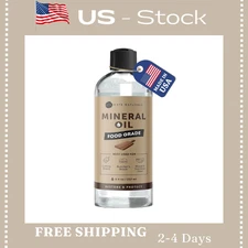 Mineral Oil for Wood Cutting Board, Butcher Block, and Knife. Food Grade Mineral