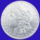 1884 S MORGAN Dollar   eye appeal