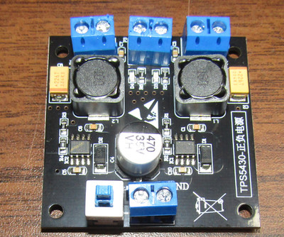 TPS5430 Single Power to Dual Power Switch Regulated Power Module 5V 12V