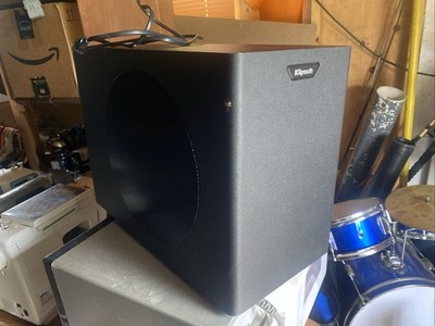 Klipsch Icon SUB 1 Home Theater Wireless Powered Subwoofer Only Black 90-Watt