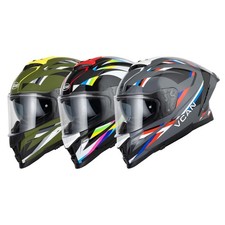 Vcan H162 Lifeforce Full Face Motorcycle Helmet ACU Approved Motorbike Lid 