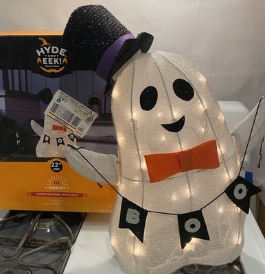 Target Hyde & Eek 22 in Lit Ghost Indoor Outdoor Decor Haunted House Trick Treat