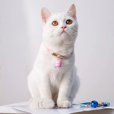 Katze Hund Kaninchen Halsband Glocke Vintage Japanischer Stil Handgemacht