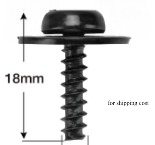 1 pc black replacement part, used