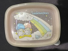 Vintage Sanrio Little Twin Stars Lunch Container 1976