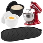 Silicone Bowl Insert and Mixer Slider Mat Set with KitchenAid 4.5-5 Qt Tilt-H...