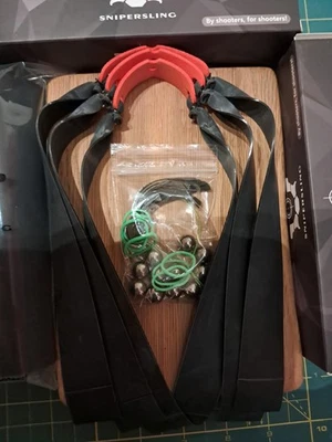 Bandas catapulta planas Snipersling .90 negras TTF 25/20 X3 honda elástica 160AL