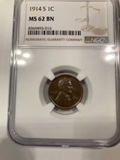 NGC 1914 Year Lincoln Wheat US Small Cents (1909-1958) for sale | eBay