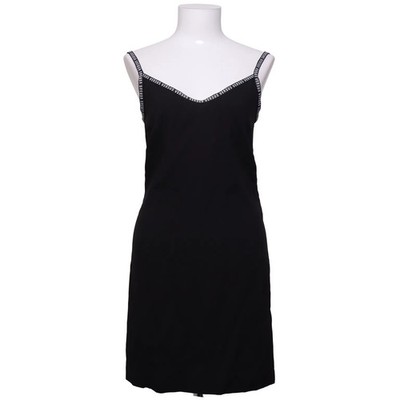 Versus Versace, Kleid, Größe: 32, Schwarz, Acetat/Viskose, Einfarbig, Damen #qLZ