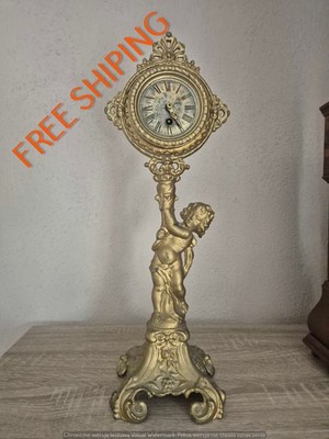 Lenzkirch mantel clock 139 years old  (0710 )