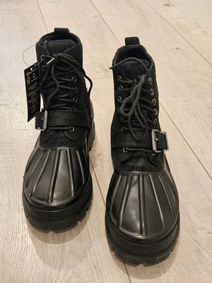 POLO Ralph Lauren OSLO High Suede Leather Waterproof Sz 9.5 D  Mens Duck Boot Oslo High Waterproof Leather-Suede Boot | Ralph Lauren main image 2