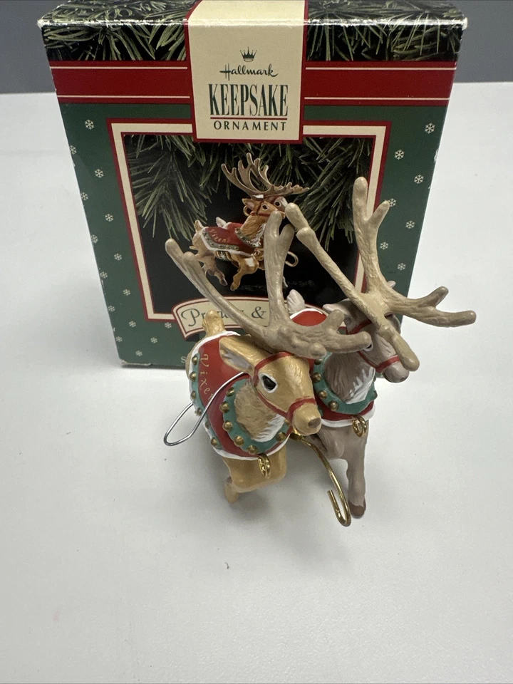Hallmark Keepsake Ornament Prancer & Vixen - Image 2 of 3
