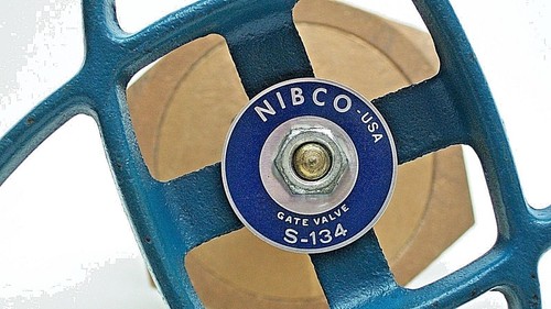 NIB NIBCO S-134 3" RISING STEM SOLID WEDGE BRONZE GATE VALVE OXYGEN SERVICE KB - Picture 4 of 12