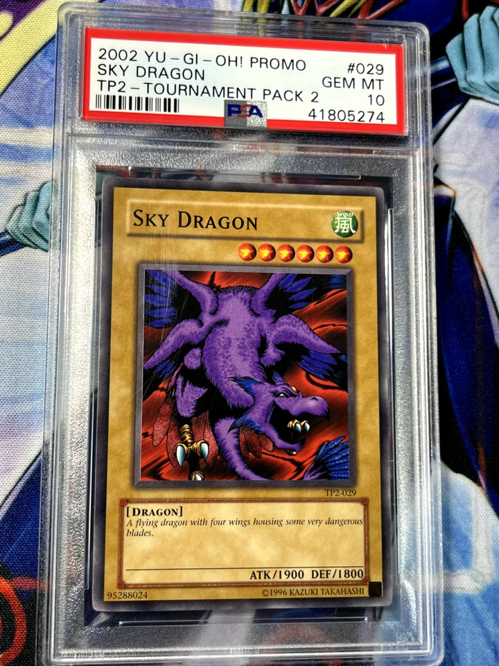 Yugioh Sky Dragon TP2-029 PSA 10 Common Tournament Pack 2 - Image 2 of 4