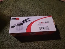 Stainless Steel Potato Ricer and Masher Anti-Slip Makes Light and Fluffy Mashed