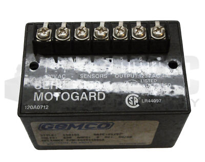 Neu Gemco 150101 Motogard Serie 150 120V 4A 50/60HZ 604944006A