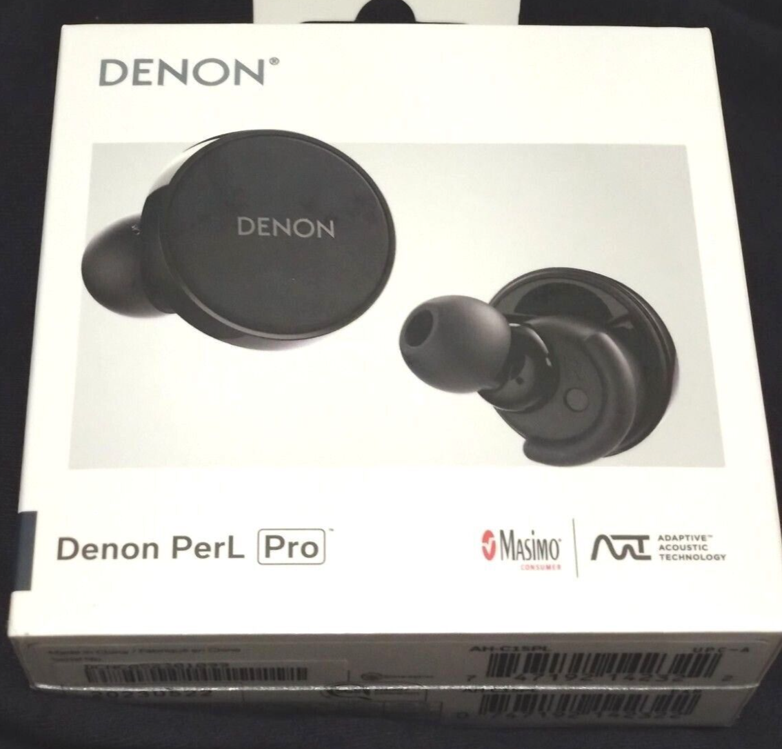 DENON AHC15PLBKEM Wireless Earbuds PerL Pro Noise Canceling DENON AHC15PLBKEM Wireless Earbuds PerL Pro Noise Canceling