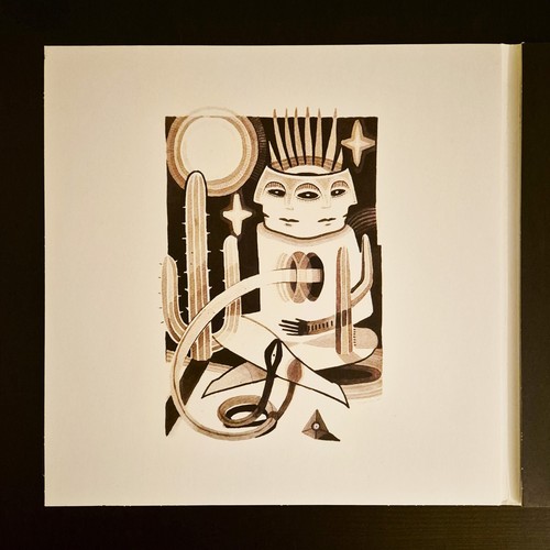 TASH SULTANA - FLOW STATE Limited Edition ORANGE YELLOW SWIRL Vinyl 2x LP 2018 - Picture 11 of 14