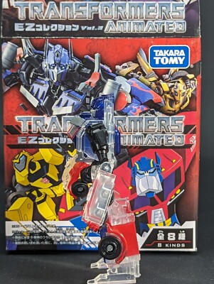 Transformers ROTF EZ Collection 3 Optimus Prime Clear Version