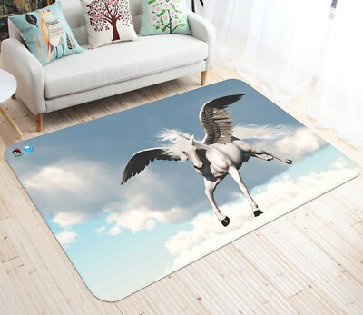 3D Einhornflügel NAM1242 Spiel Teppich Mat Elegant Foto Teppich Fay
