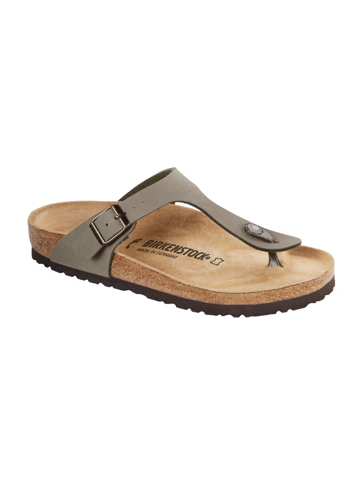Infradito Birkenstock eleganti Unisex modello Gizeh colore Grigio Stone codic...