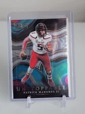 2022 Panini Select Draft Picks - Unstoppable #US-PM Patrick Mahomes II MVP CHIEF