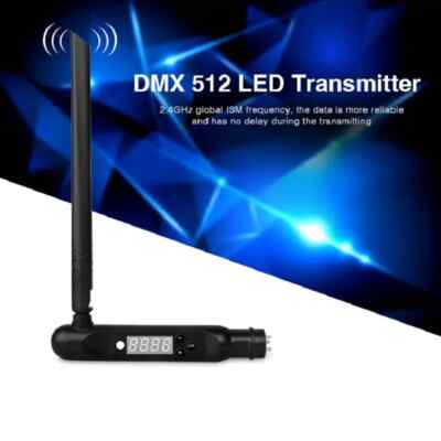 LED DMX 512 Transmitter WIFI Wireless Kabellos Sender Controller Mi-Light 2.4G