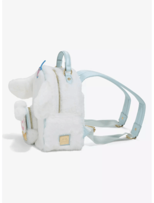 Sanrio Cinnamoroll Faux Fur Fuzzy Cupcake Sweets Shoppe Mini 