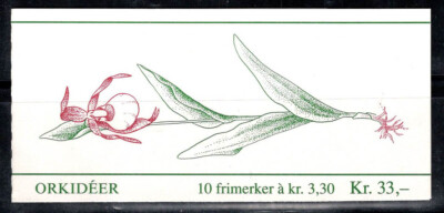 Norwegen 1992 Mi. MH 18 Heft 100% Neu ** Orchidee, Blumen, Flora