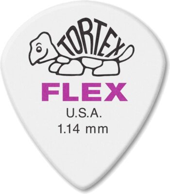 Dunlop Tortex Flex Jazz III XL Guitar Picks 1.14mm - Bag of 12