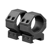 Heavy Duty 30mm Scope Rings Medium Rise 4 Screw For 1913 Picatinny Rail Mounts