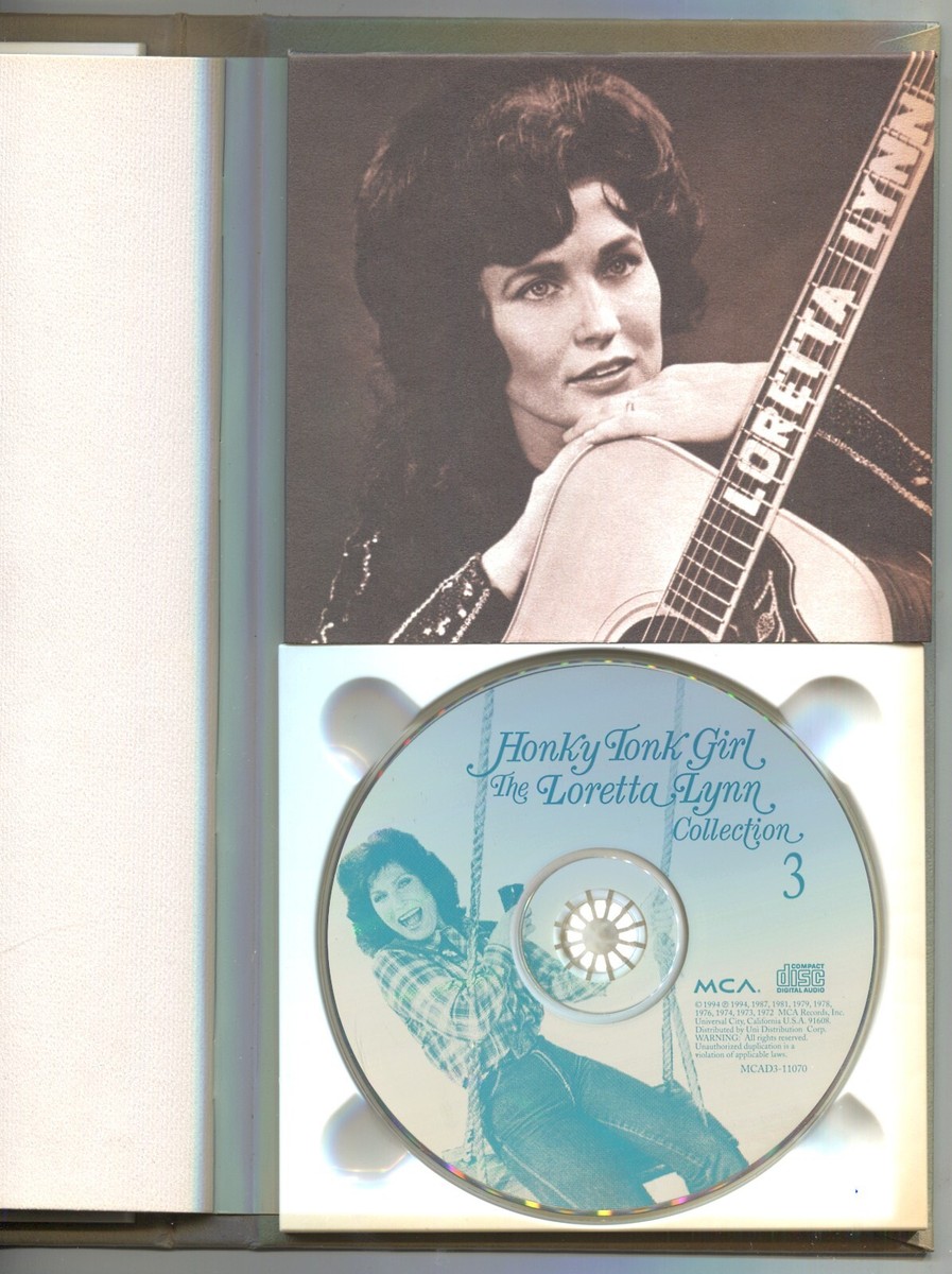 Honky Tonk Girl LORETTA LYNN Collection (1960-1987) 3CDs 70 Songs