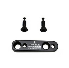 Adaptateur frein disque route brako disque 160mm étrier flatmount sur cadre