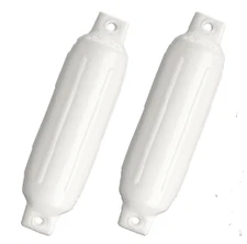 Polyform G-4 Boat Fender (WHITE) 6.5 x 22"  (case of 4) - Outlet