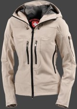 Wellensteyn Dynamica Softshelljacke Übergangsjacke XS creme beige