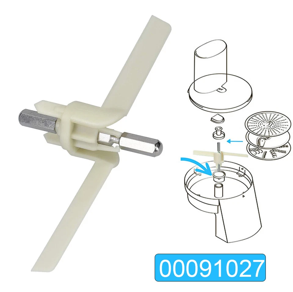 Bosch Scheibenträger Mitnehmer Durchlaufschnitzler Flügel MUM44 MUZ4DS2 091027 - Bild 3 von 4